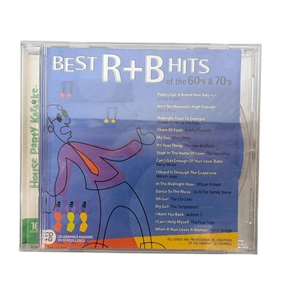 Best R+B Hits of the 60s & 70s CD Karaoke House Party 16 Songs Volume 1 Foto 1 de 4