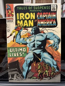 TALES OF SUSPENSE #77 MARVEL / 1966 gut / Auftritt Mandarin Ultimo - Bild 1 von 9