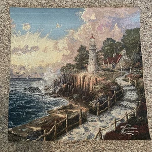 Thomas Kinkade Light Of Peace 27x27 Wandbehang - Bild 1 von 3