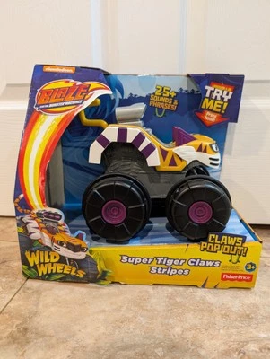 Camión monstruo Blaze and the Monster Machines Super Tiger Claws Stripes  Foto 1 de 4