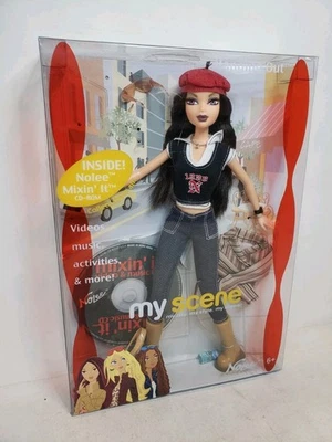 MUÑECA BARBIE HANGIN OUT NOLEE MY SCENE 2003 MATTEL B9879 SIN USAR, EN CAJA ORIGINAL Foto 1 de 4