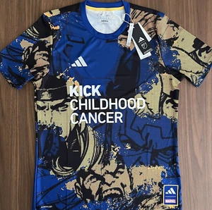 Adidas x Marvel Kick Childhood Cancer MLS Soccer Football Jersey Mens M HT3238 - Picture 1 of 8