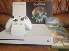 Microsoft Xbox One S console with 1TB storage and 3 games