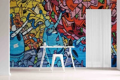 3D Bausteine Schiff Rechteck Oval Tapete Wandgemälde Fototapete Wandaufkleber - Bild 1 von 4