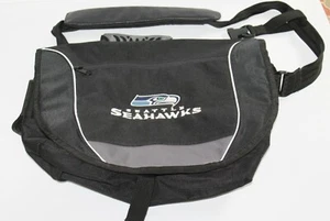 NFL Seattle Seahawks isolierte schwarze Schultertasche - für Saisonkartenhalter - Bild 1 von 5