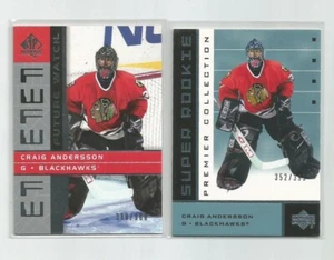 2002-03 CRAIG ANDERSON (ANDERSSON) RC SPA FW FUTURE WATCH PREMIER SUPER ROOKIE - Bild 1 von 1