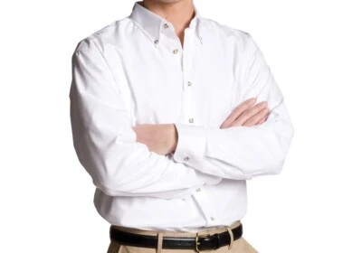 Мужская рубашка белый длинным рукавом маленький средний большой xl 2 x 3 x новый 1280 Edwards - Изображение 1 из 3