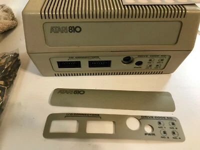 REAR LABELS Atari Parts for 810 Disk Drive NEW - Image 1 of 3