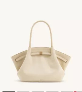 HANA MEDIUM FAUX SUEDE TOTE BAG - BROWN - Picture 1 of 12