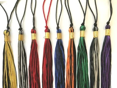GRADUATION 2 COLOR TASSEL, YEAR CHARM 2002 2003 2004 2005 2006 2007 2008 & BONUS - Image 1 of 4