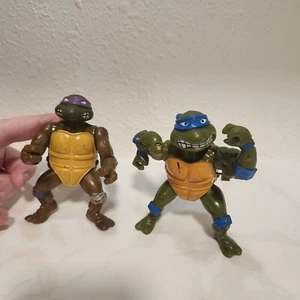 Vintage TMNT Action Figuren Donatello und Leonardo Teenage Mutant Ninja Turtles - Bild 1 von 5