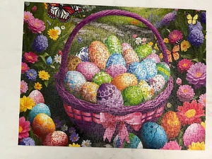 Easter in Bloom, Springbok Puzzle, 500 pieces, 2025, complete - Picture 1 of 3
