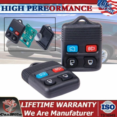 2 Llaveros de coche con control remoto de entrada sin llave para Mercury Mariner 2005 2006-2011 EE. UU. Foto 1 de 4