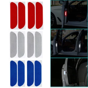 Tira Reflectante Cinta Advertencia Marca Seguridad Puerta Coche Adhesivo Accesorios Universal - Imagen 1 de 16