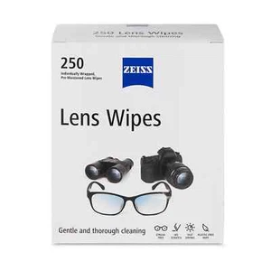 ZEISS Pre-Moistened Eyeglass Lens Cleaning Wipes, 250 ct. - Picture 1 of 5