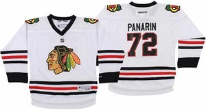 Reebok NHL Youth Chicago Blackhawks Artemi Panarin #72 PLayer Jersey, White - Picture 1 of 2