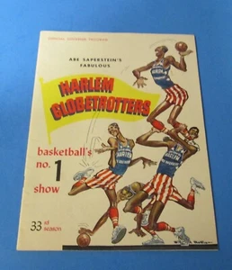 Harlem Globetrotters 33rd season 1959 Official Souvenir Program rj - Picture 1 of 7