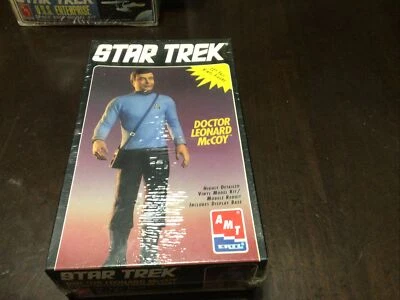 AMT STAR TREK DOCTOR LEONARD McCOY 12" VINYL FIGURE MODEL KIT # 8774  (NISB) - Image 1 of 4