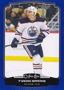2022-23 O-Pee-Chee Tyson Barrie Blue Border - Edmonton Oilers - Picture 1 of 2