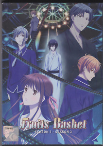 Fruits Basket Anime 1st 2nd 3rd Seasons Episodes 1-63 (Dvd,2019) English Dubbed!