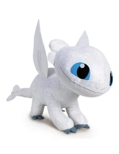 PLAY BY PLAY HOW TO TRAIN YOUR DRAGON PLUSH DOLL PELOUCHE 18 CM LIGHTFURY NEW NU - Imagen 1 de 1