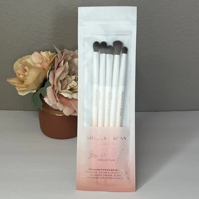Juego de pinceles SHADES BY SHAN The Bridal - Juego de 5 pinceles de maquillaje de ojos - NUEVO Foto 1 de 4
