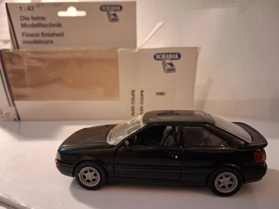 SCHABAK N°1050 - AUDI QUATRO COUPE NOIR  - 1/43  - Photo 1/4