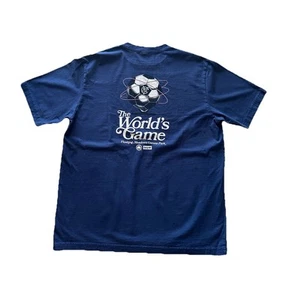 OnlyNY "The World’s Game" Graphic T-Shirt Blue Size Large NY FC New York Parks - Picture 1 of 6
