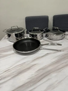HENCKELS Paradigm Stainless Steel Cookware Set - Picture 1 of 9