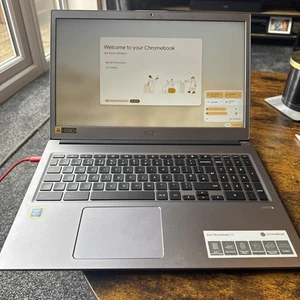 Acer Chromebook 715 CB715-1W 15.6'' (128GB eMMC, Intel Pentium 4417U,... - Zdjęcie 1 z 10