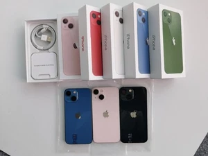 En boîte - Apple iPhone 13 mini - 128/256/512 Go toutes couleurs (débloqué) très bon état - Photo 1 sur 13
