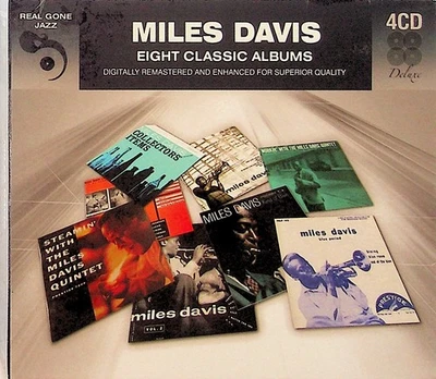 MILES DAVIS Eight Classic Albums 4-CD NEW Steamin/Blue Period/Workin/Young Man + - Image 1 of 2