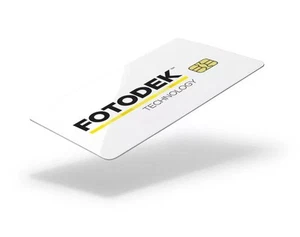 TARJETAS CHIP FOTODEK BLANCO BLANCO SLE5542 CON BANDA MAGNÉTICA HICO 4000OE - Imagen 1 de 1