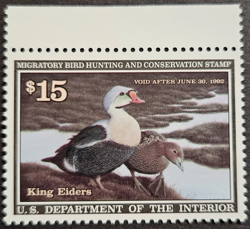 US Revenue Collection Scott # RW58 - Duck Hunting Permit Stamp - MNH - Image 1 of 1