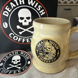 Taza momia Death Wish Coffee Co 2023 AGOTADA edición limitada 3078/3500 - Imagen 1 de 6
