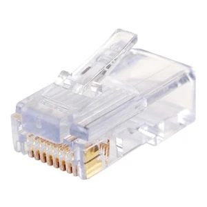 Conectores Platinum Tools® 202003J EZ-RJ45 Cat5/5e (frasco de 100) - Imagen 1 de 5