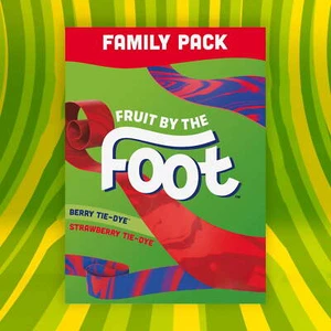 Fruit Flavored Snacks, Berry Tie-Dye & Strawberry Tie-Dye, Family Pack, 18 Rolls - Picture 1 of 7
