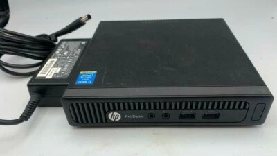 HP ProDesk 600 G1 DM, i3-4160T, 4GB RAM, 128GB SSD, WIN10 (OFFERS WELCOME) - Image 1 of 4