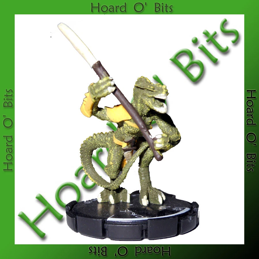 Mage Knight Dungeons - 013 Lizard Man - 黄色 — 第 1/1 张图片