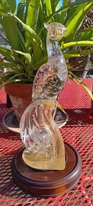 Alfredo BARBINI Murano PHEASANT GOLD FLAKED 12" BIRD - Picture 1 of 6