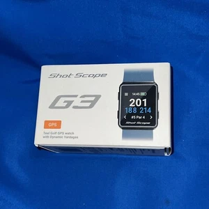 Shot Scope G3 GPS Watch - F/M/B + Hazard Distances - iOS and Android Apps - Picture 1 of 5
