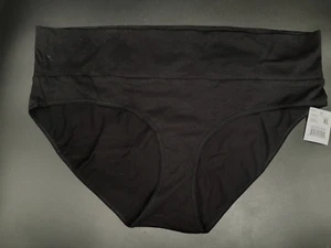Motherhood Maternity Women's Maternity Black Fold Over Panties Size X-Large - Picture 1 of 5