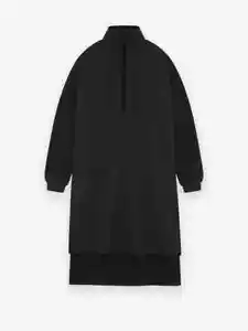 Fear Of God Essentials Womens Size M Nylon Fleece Mockneck Sweater Dress New In - Picture 1 of 7