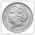 Poland 100 Złotych 1975 Ignacy Jan Paderewski Silver Coin