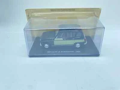 MODELLINO AUTO RENAULT 4L PARISIENNE 1966 - EDICOLA - SCALA 1:24 #09 EUROPE COLL - Immagine 1 di 4