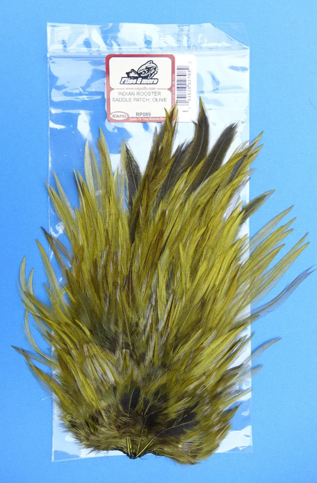 Indian Rooster Saddle Wapsi USA schöne kleine Saddle OLIVE - Bild 1 von 1