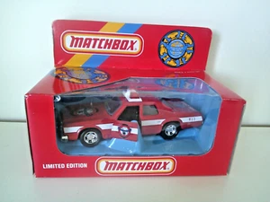 Matchbox Super King Fire Chief Car - Asso Internazionale. dei capi dei pompieri - Foto 1 di 6