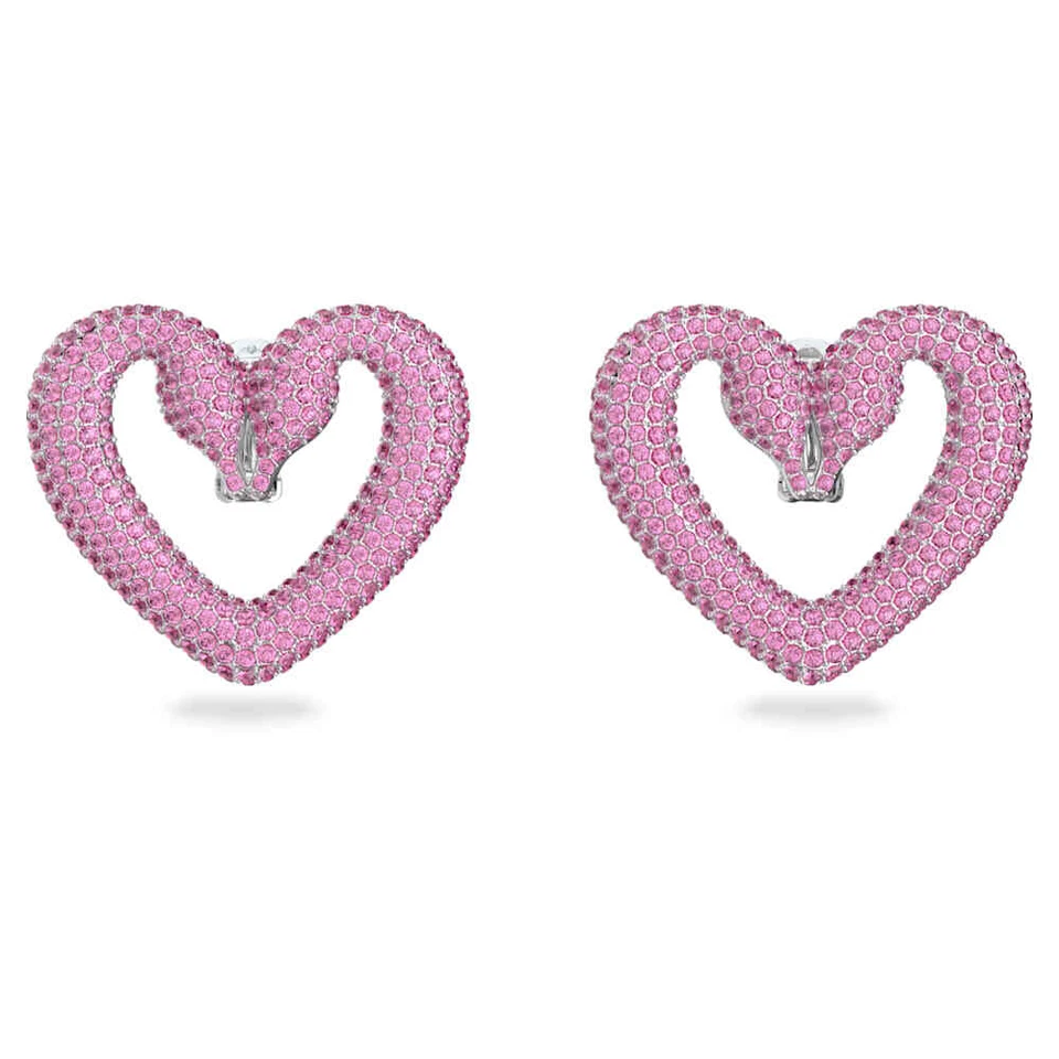 Pendientes Swarovski Una para mujer cristal rosa chapado en rodio 5631171 Foto 1 de 1