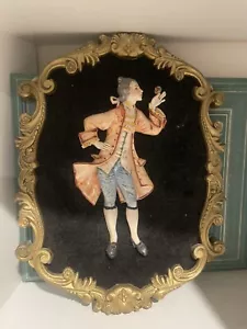 Antique Style Flat Sculptures Figurines Wall Art Renaissance - Picture 1 of 5