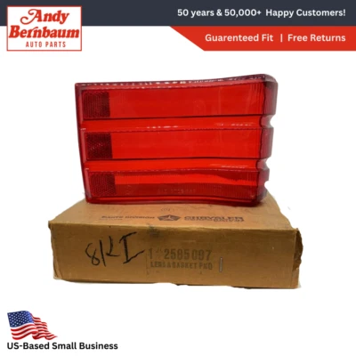 Lente de luz trasera de señal de giro lateral derecha Plymouth 1966 2585097 nuevo en stock Foto 1 de 4